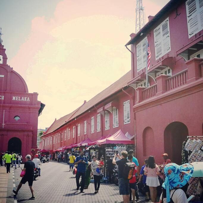 Leju 21 樂居 Explore Malacca From A Riverside House Eksteriør bilde